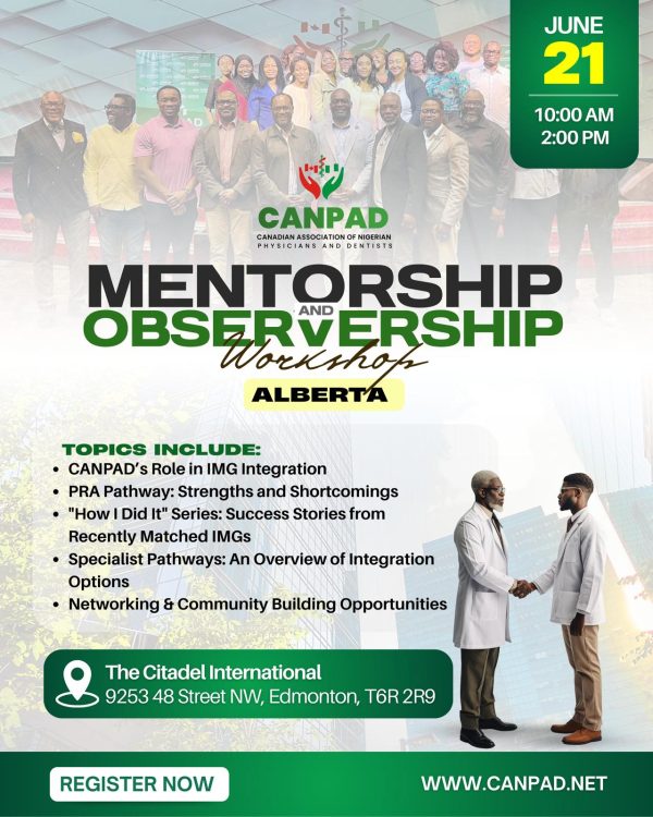 Mentorship And Observership Workshop